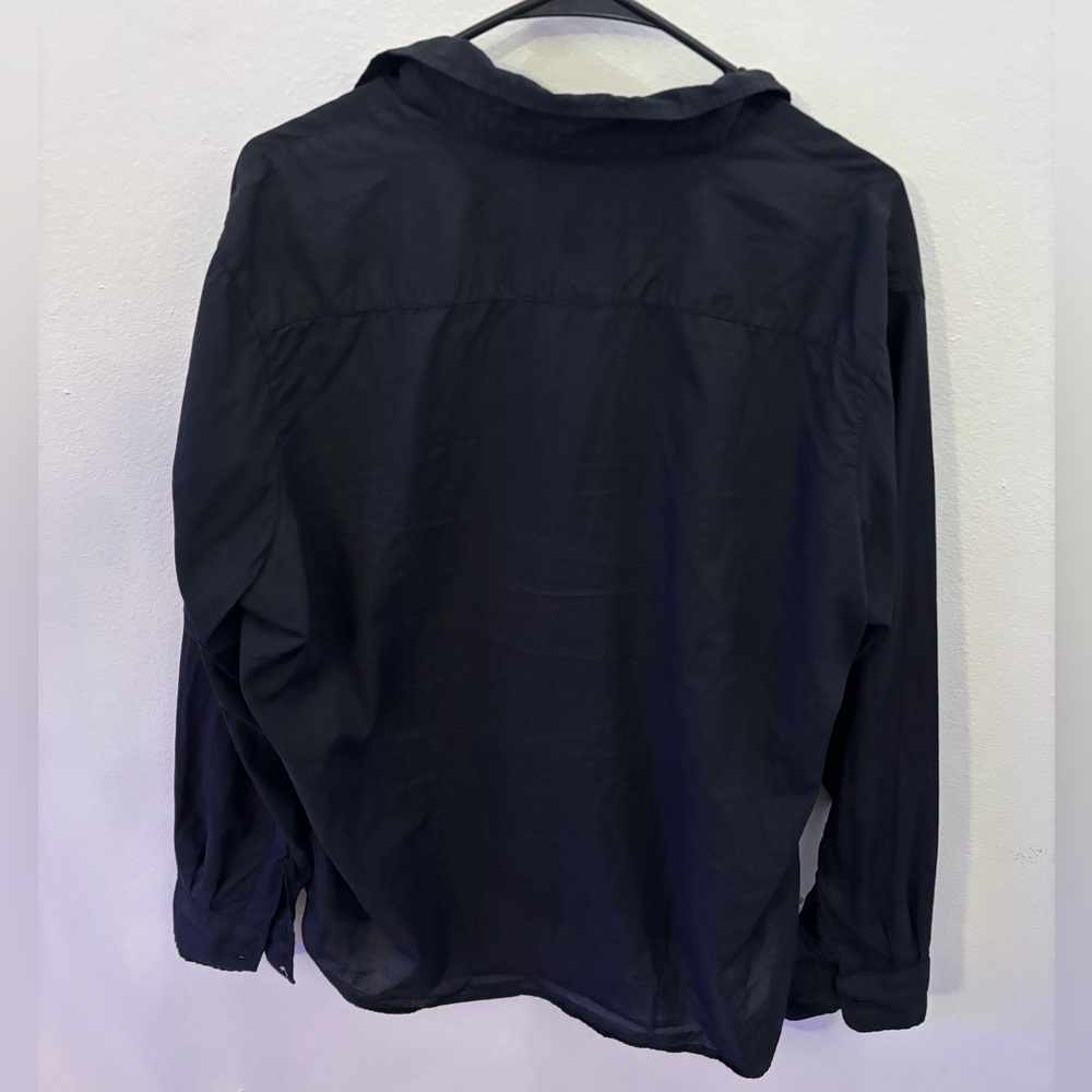 Frank And Eileen "Eileen" Black Button Down - image 2